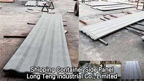 shipping sheet metal containers